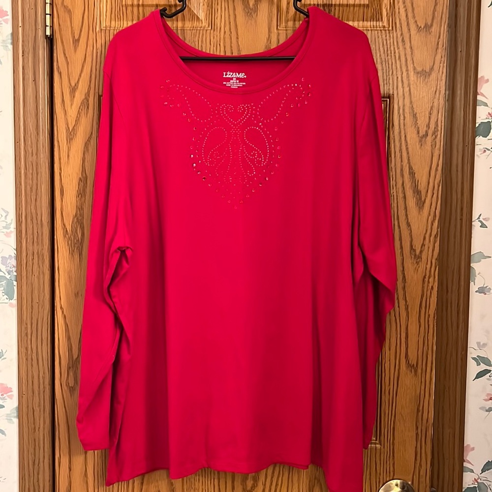 Liz & Me Long Sleeve Shirt 2X (22/24W)